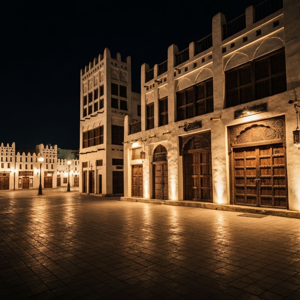 الدرعية ليلاً